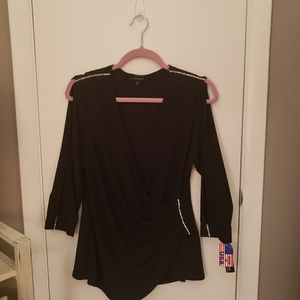 Cold shoulder blouse